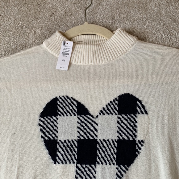 NWT Talbots mock-neck sweater - Picture 3 of 3